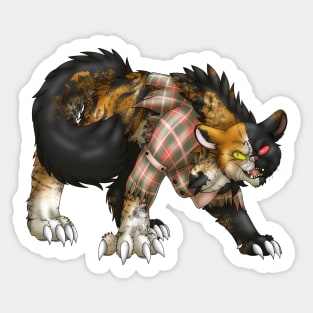 WereCat: Chimera Sticker